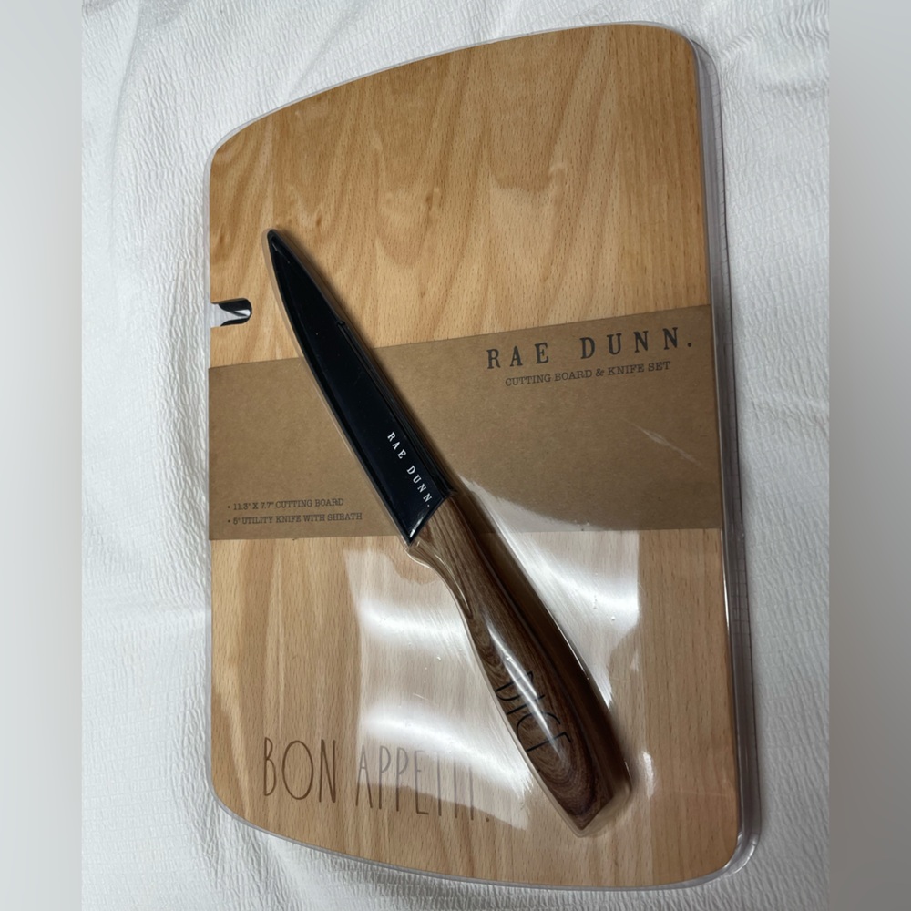 Rae Dunn Wooden Cutting Board